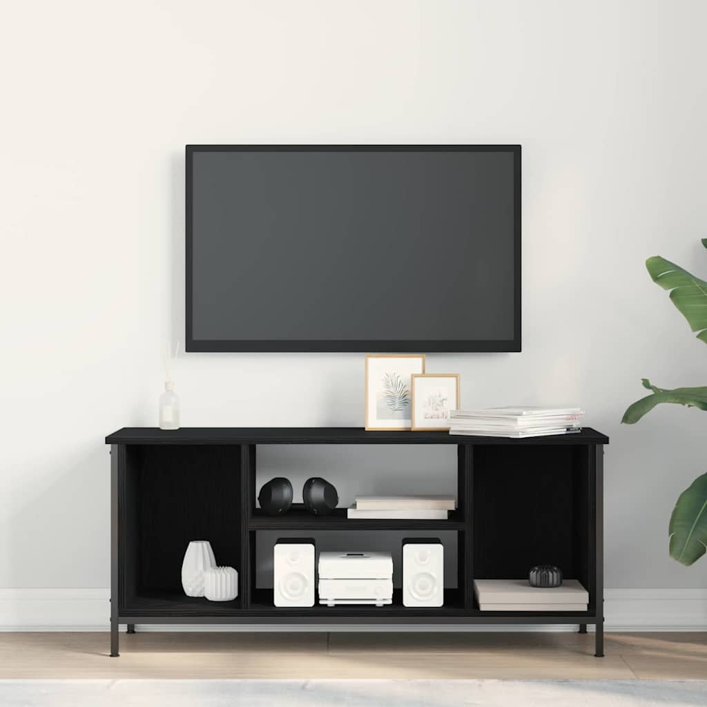 TV ormar Crni hrast 102 x 35 x 45 cm Konstruirano drvo