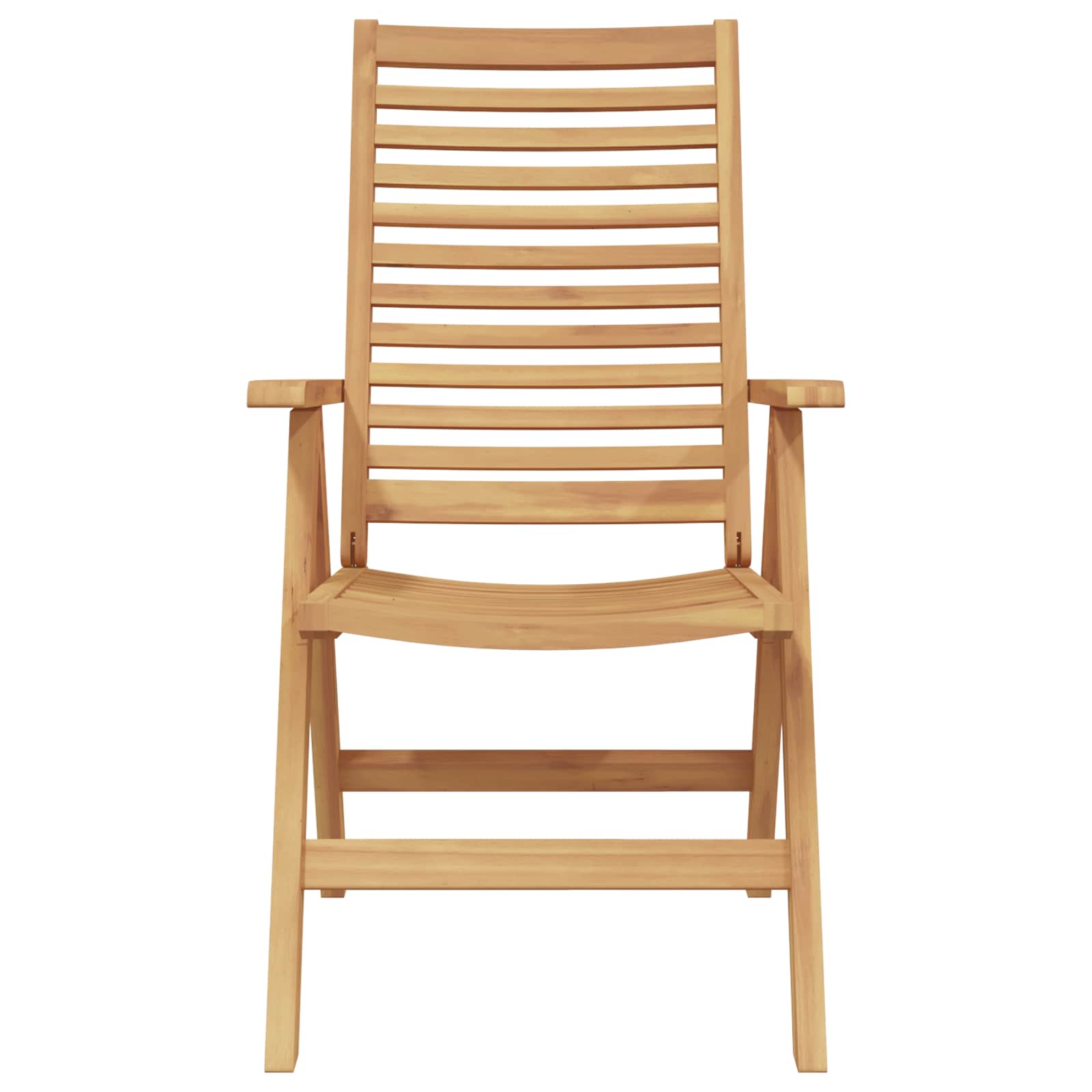 Stolica 4 pcs Smeđa 64.5 x 52 x 108 cm Čvrsto teak drvo