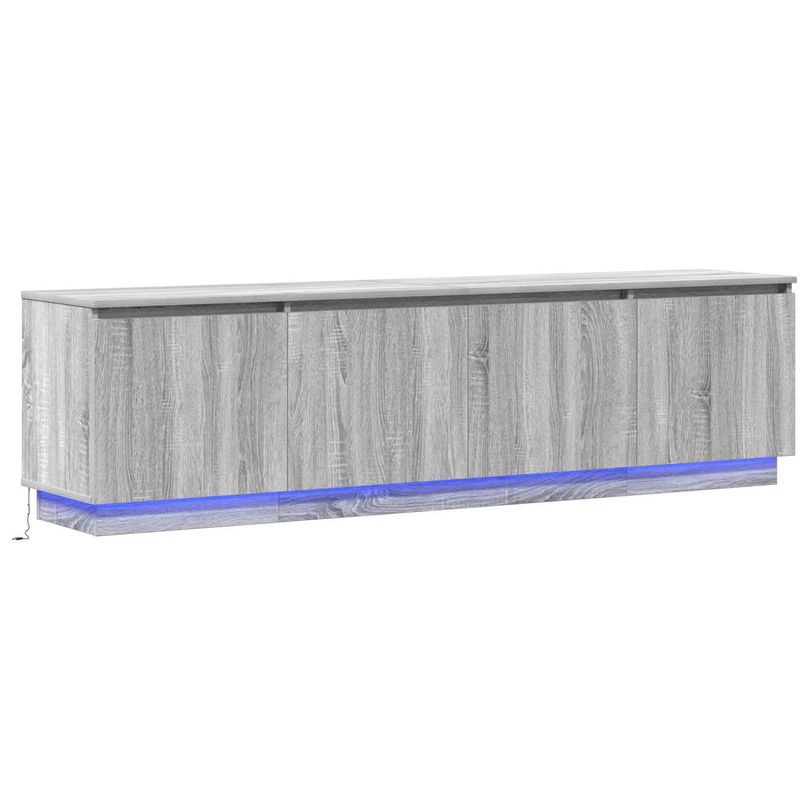 TV ormar Siva Sonoma 180 x 38 x 49 cm Konstruirano drvo