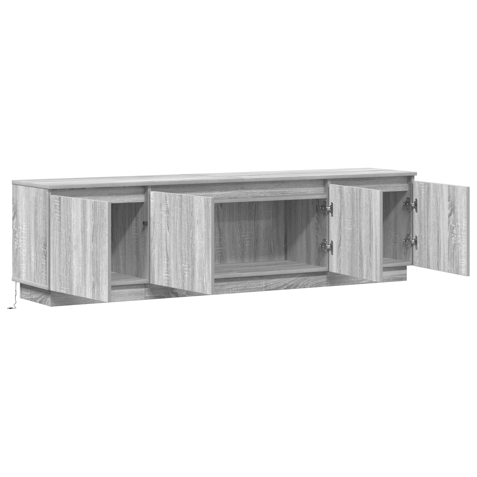 TV ormar Siva Sonoma 180 x 38 x 49 cm Konstruirano drvo
