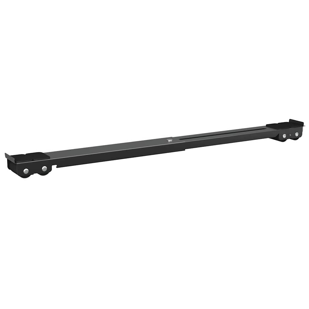 Postolje za perilicu rublja 2 pcs Crna 72 x 5 x 4,5 cm