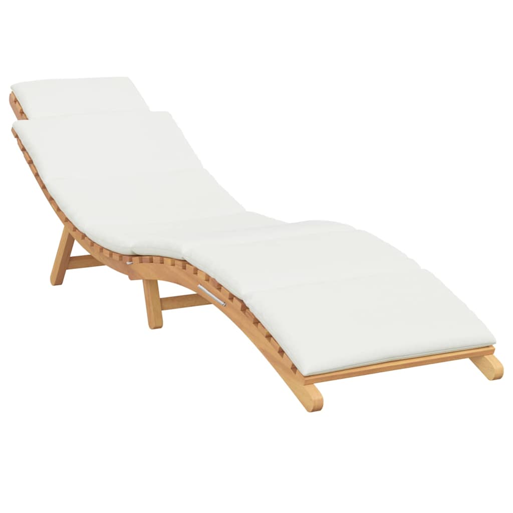 Suncobran za vrt Smeđa 198 x 55 x 58,5 cm Čvrsto teak drvo