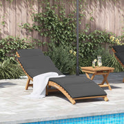Suncobran za vrt Smeđa 198 x 55 x 58,5 cm Čvrsto teak drvo