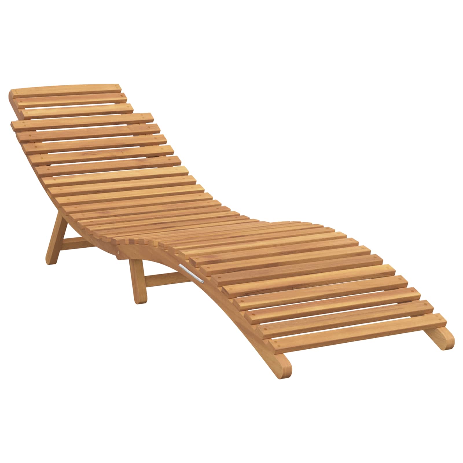 Suncobran za vrt Smeđa 198 x 55 x 58,5 cm Čvrsto teak drvo