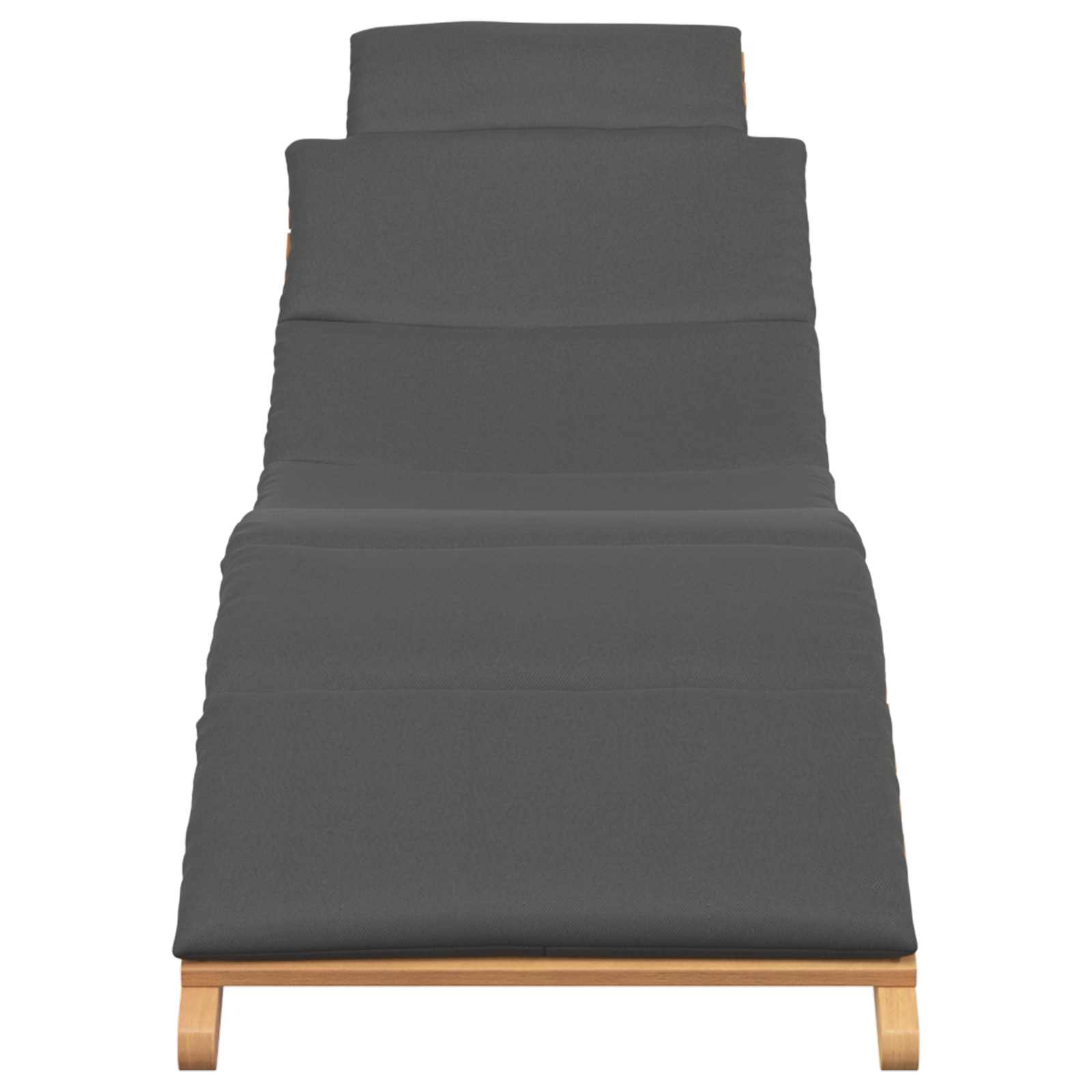 Suncobran za vrt Smeđa 198 x 55 x 58,5 cm Čvrsto teak drvo