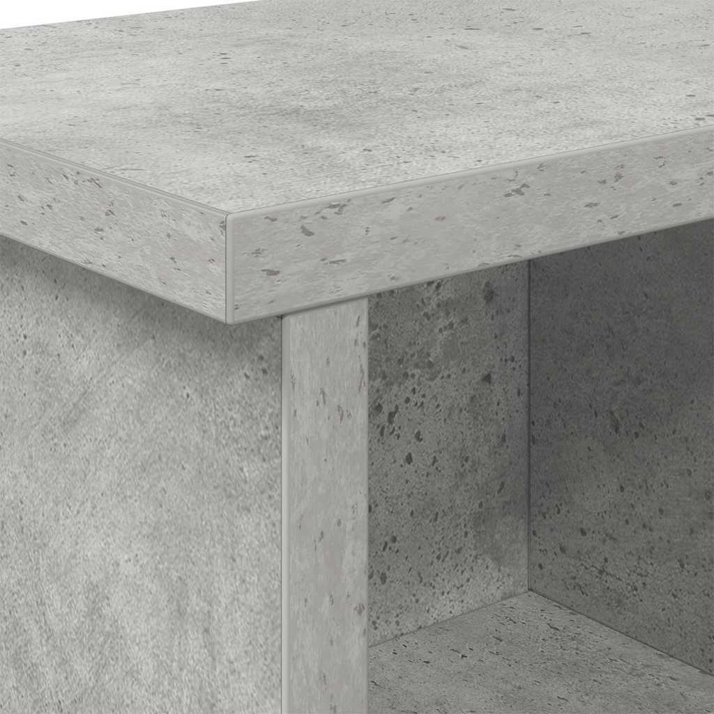 Vješalica za kapute na zidu Zidne Betonski sivi 50 x 16 x 26 cm