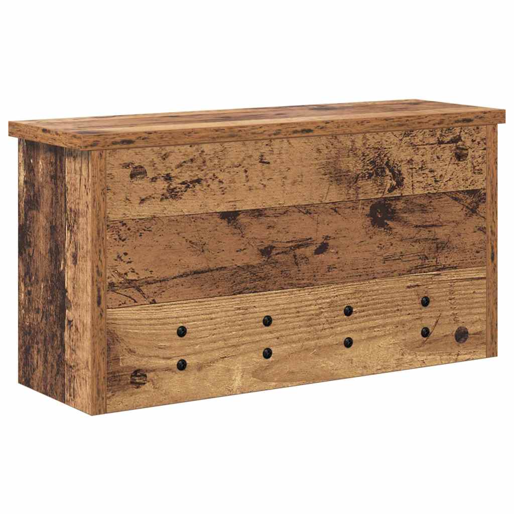 Vješalica za kapute na zidu Zidne Staro drvo 50 x 16 x 26 cm