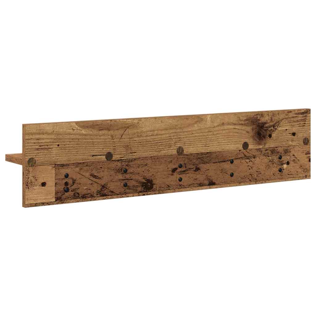 Vješalica za kapute na zidu Zidne Staro drvo 80 x 10,5 x 18 cm