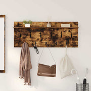 Vješalica za kapute na zidu Dimljeni hrast 100 x 40 x 12 cm