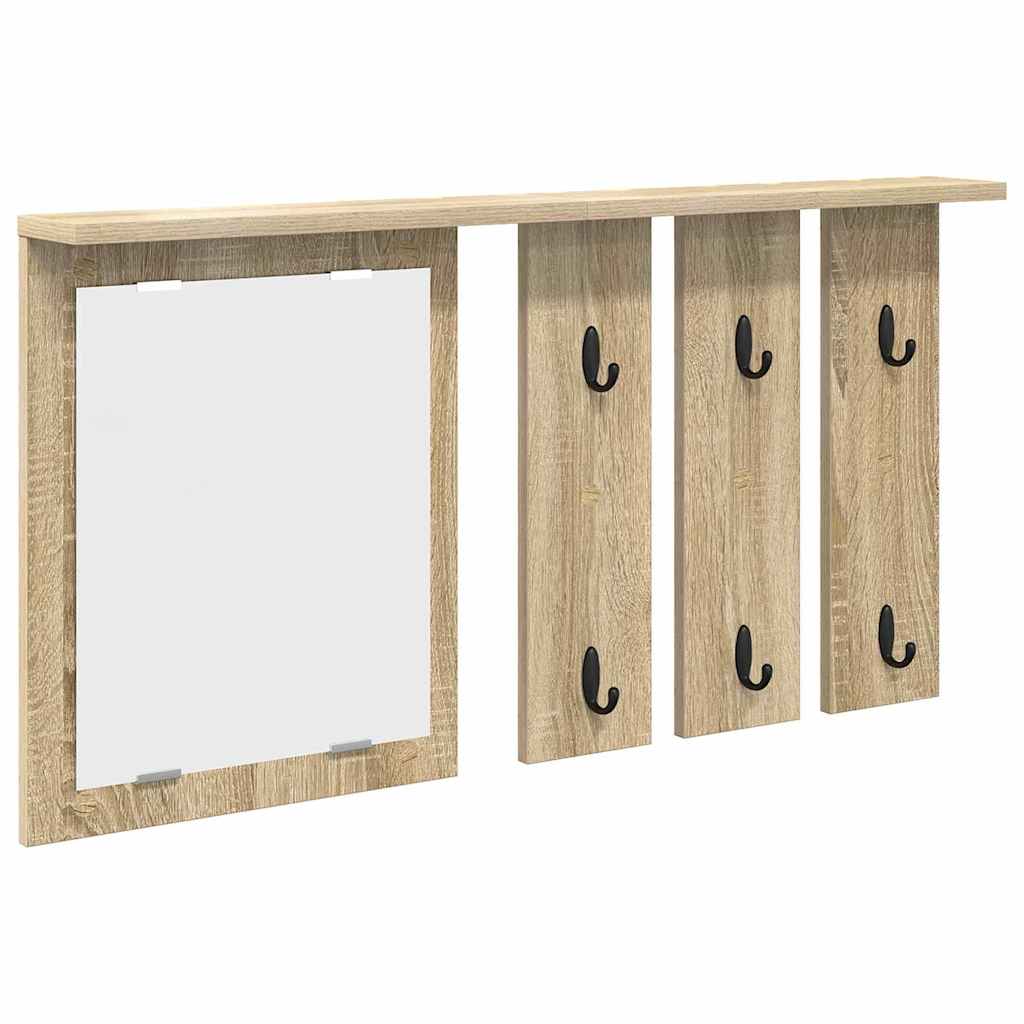 Vješalica za kapute na zidu Zidne sonoma hrast 85 x 10 x 45 cm