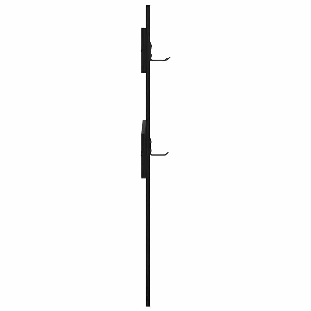 Vješalica za kapute na zidu Zidne Crni hrast 65 x 3 x 100 cm