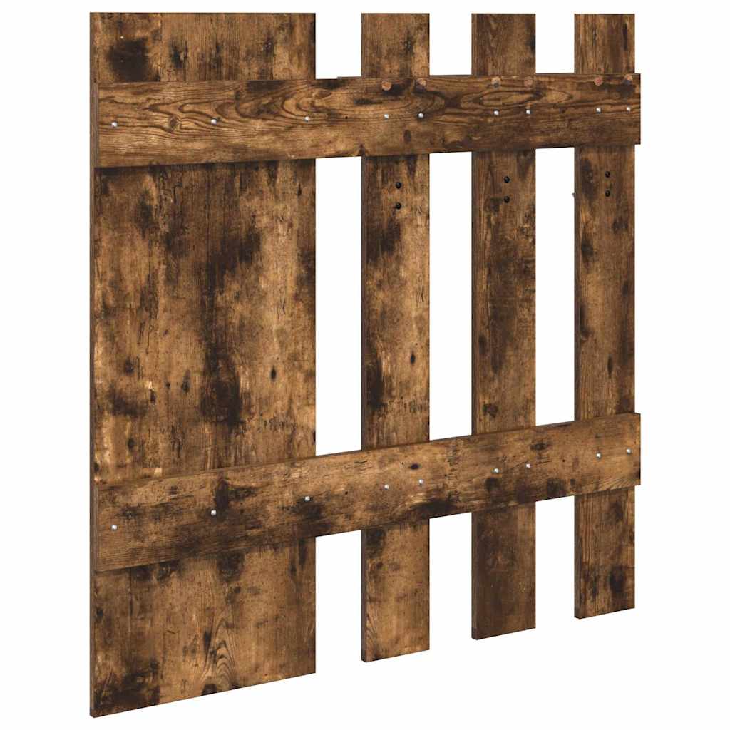 Vješalica za kapute na zidu Dimljeni hrast 100 x 10 x 100 cm