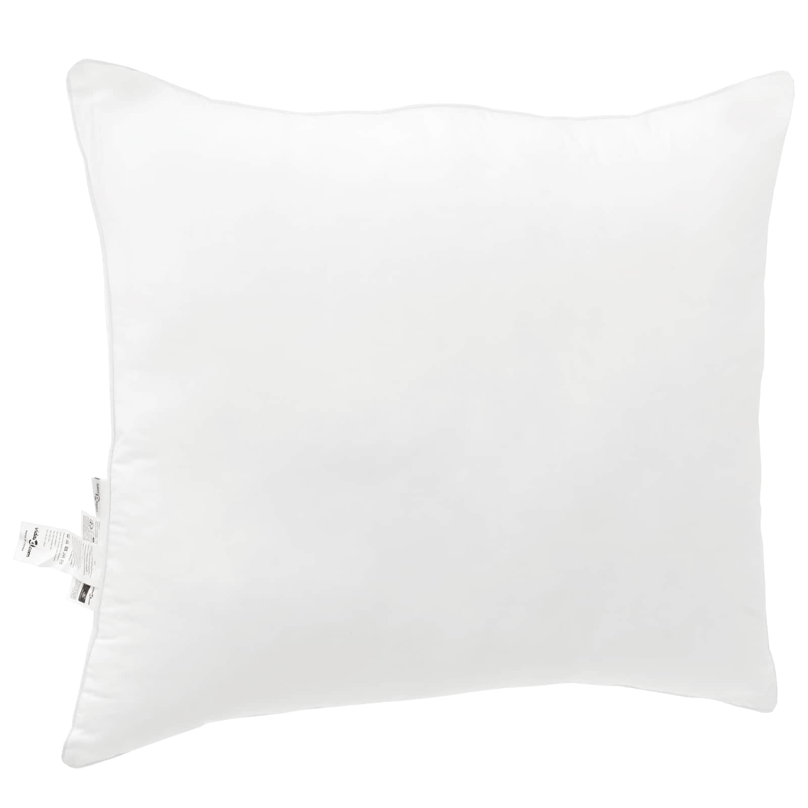 Poplun s jastukom 2 pcs Bijelo Mikrovlakna