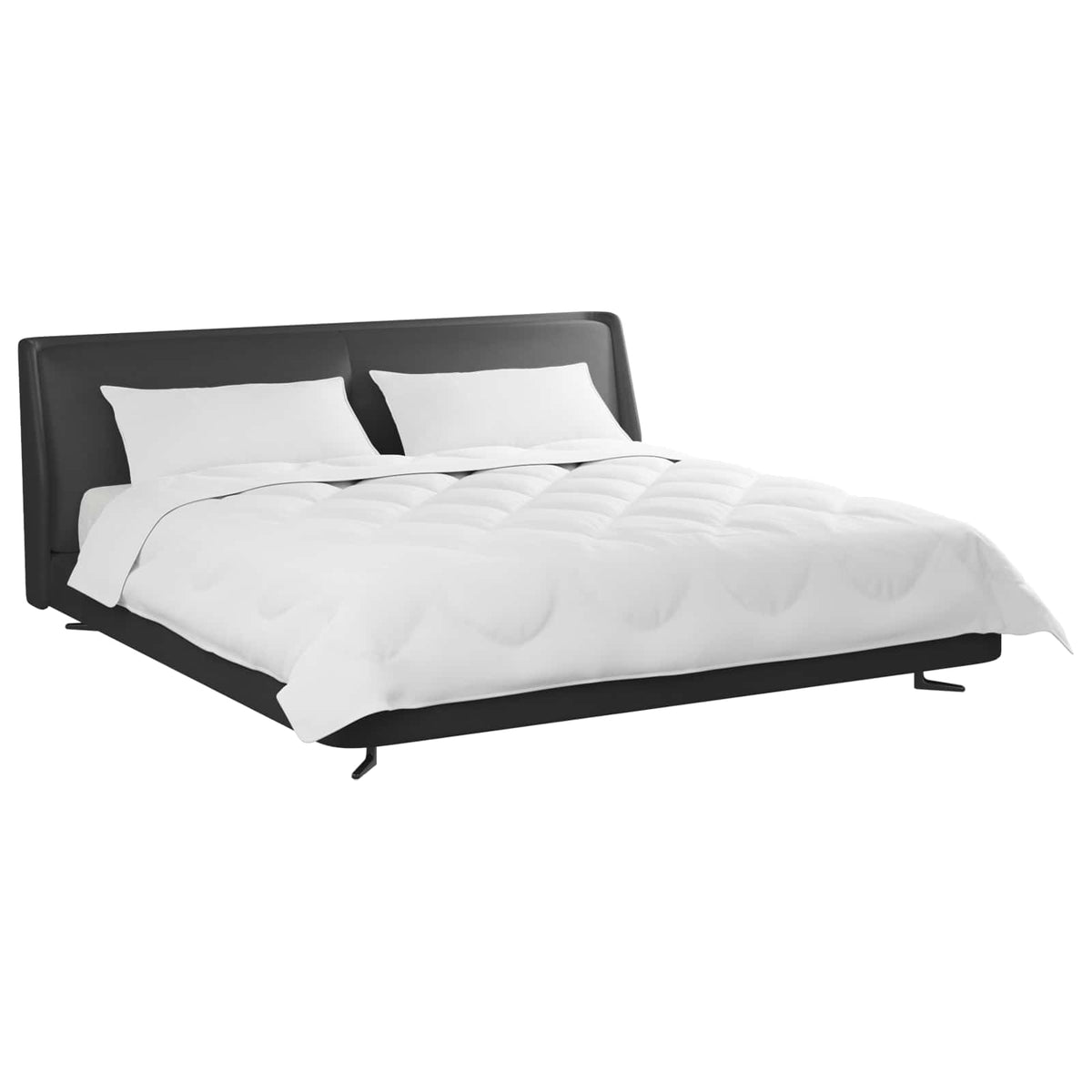 Duvet za sve sezone s jastukom 3 kom. Bijela Mikrovlakna 240 x 220 cm