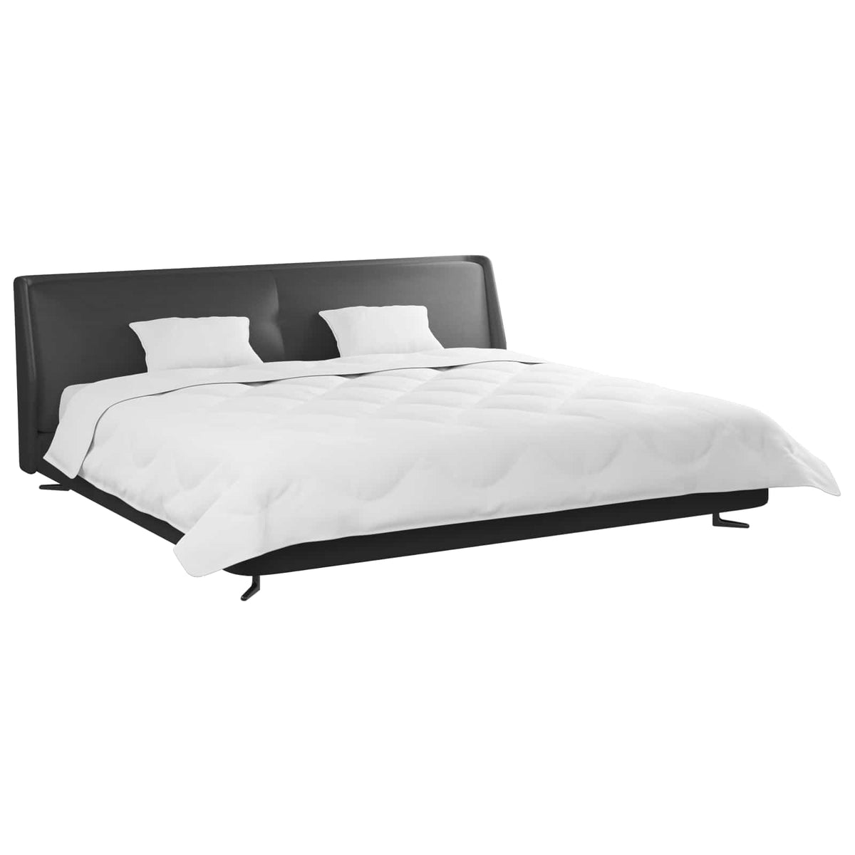 Duvet s jastucima s jastukom 3 kom. Bijelo Mikrofibra i Pero Bijela 240 x 220 cm,30 x 50 cm