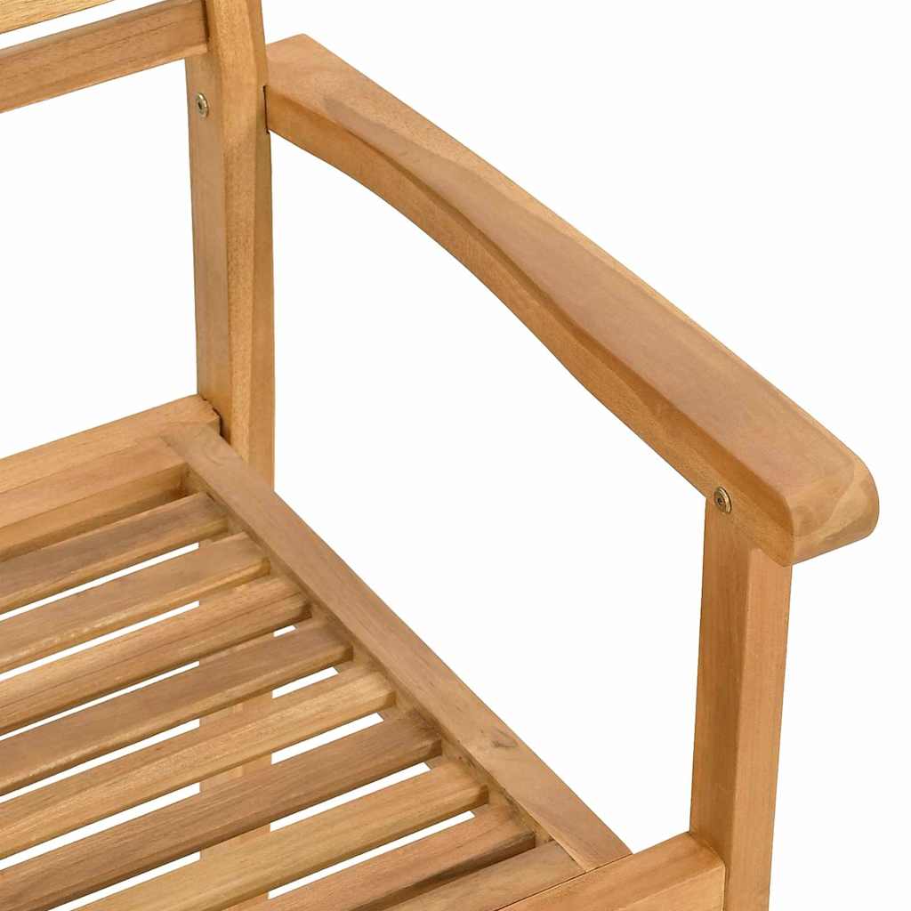 Stolica 6 pcs Smeđa 56 x 55 x 90.5 cm Čvrsto teak drvo