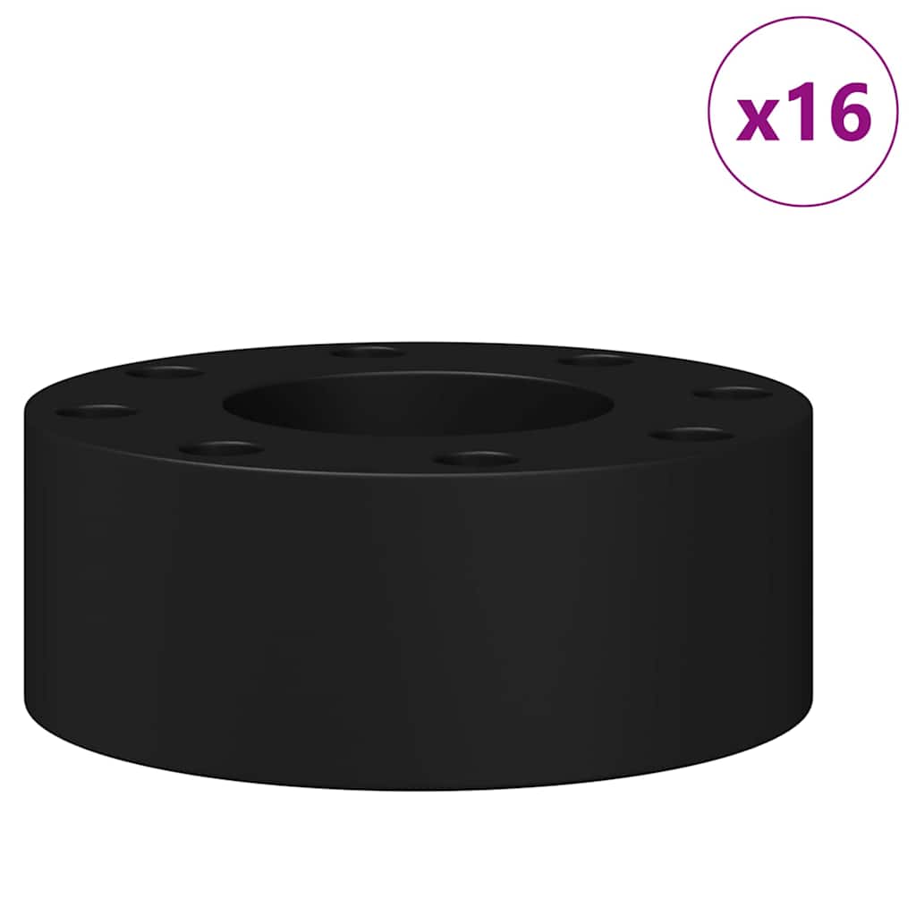 Bumpers za stonotni nogomet 16 pcs Crna 2,7 x 2,7 x 1,3 cm TPE