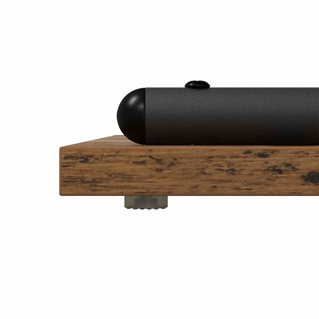 Konzolna stolica s policom Staro drvo 101 x 35 x 80,5 cm