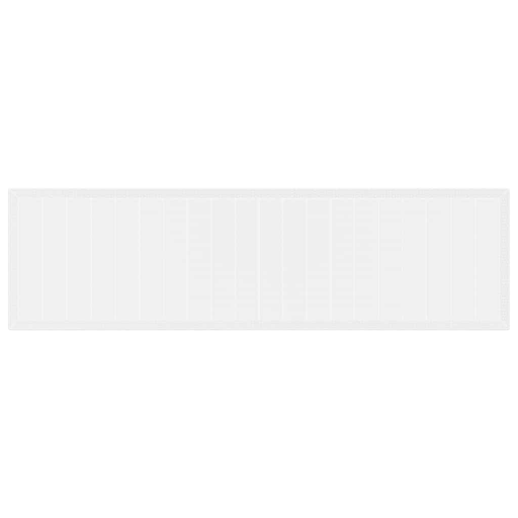Stol za vrt Bijelo 350 x 100 x 74 cm poliratan
