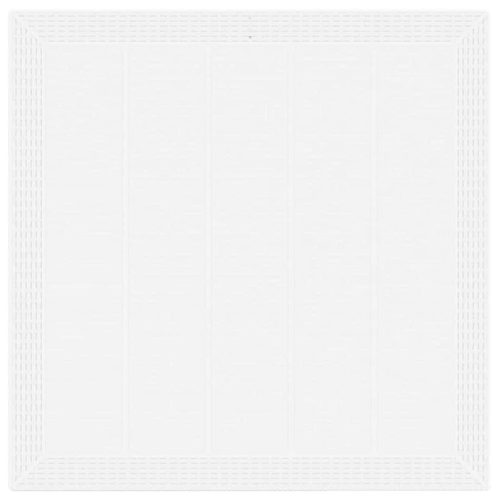 Vrtni set za objed 5 pcs Bijelo Polipropilen