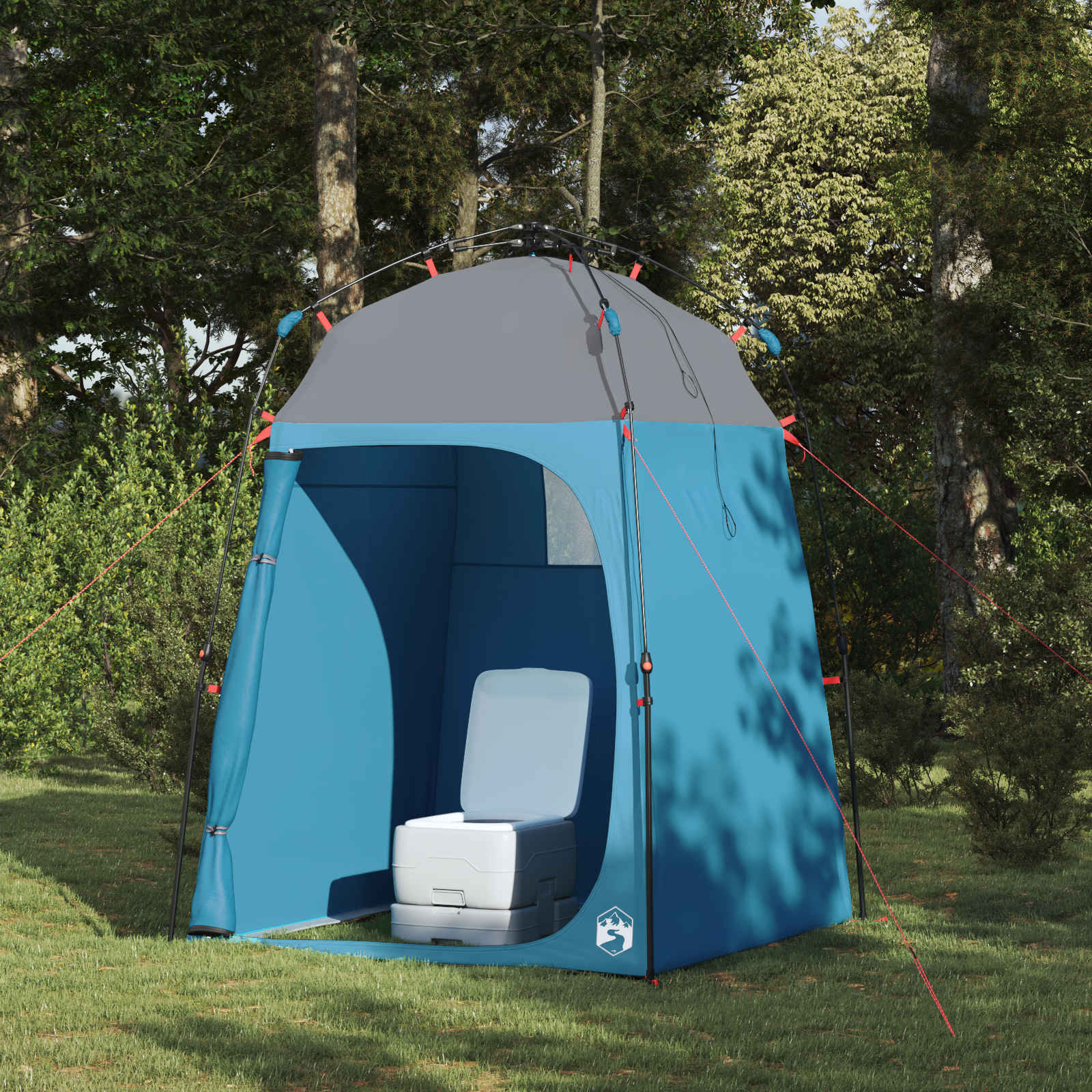 Instantni šator za 2 osobe s brzim otpuštanjem s krovom Plava
