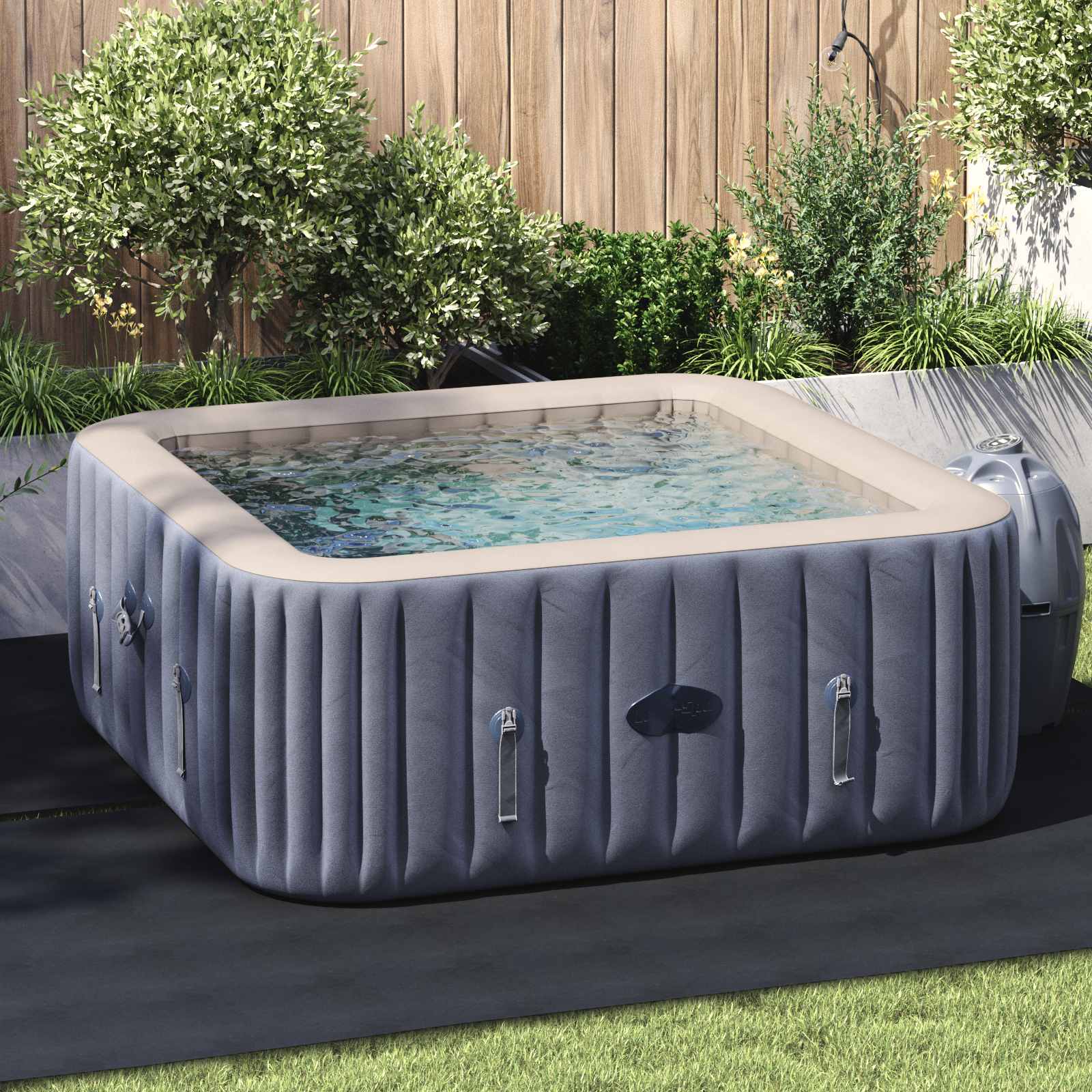 Podni sheet za bazen 274 x 274 x 0,1 cm Neslojno platno