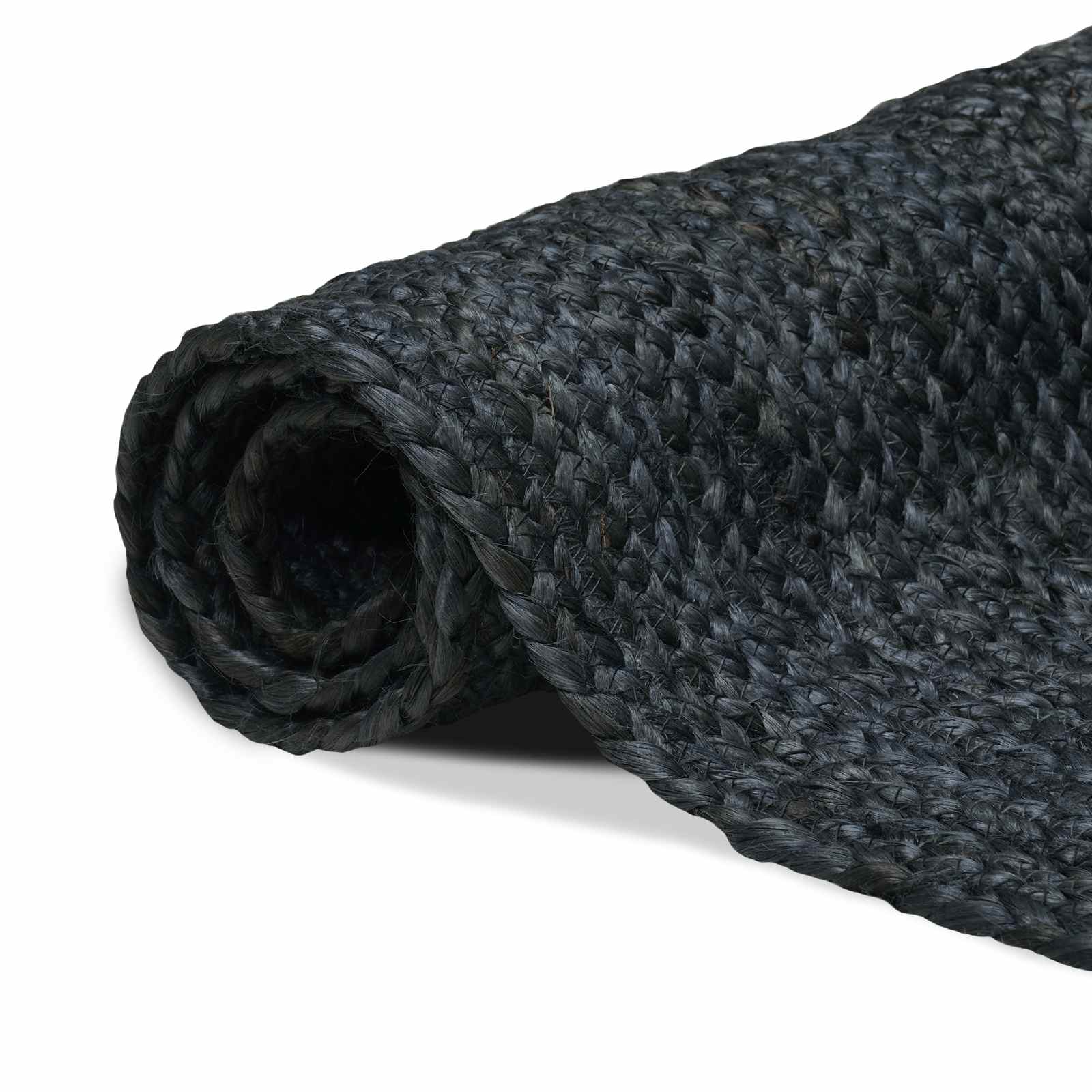 Tepisi za područja Pravokutni Tamnosiva 160 x 230 cm Juta