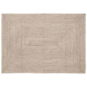 Tepisi za područja Prirodna i bijela 140 x 200 cm Juta