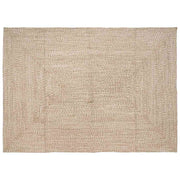 Tepisi za područja Prirodna i bijela 160 x 230 cm Juta