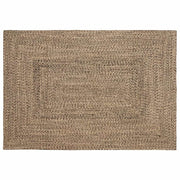 Tepisi za područja Prirodna i crna 120 x 170 cm Juta