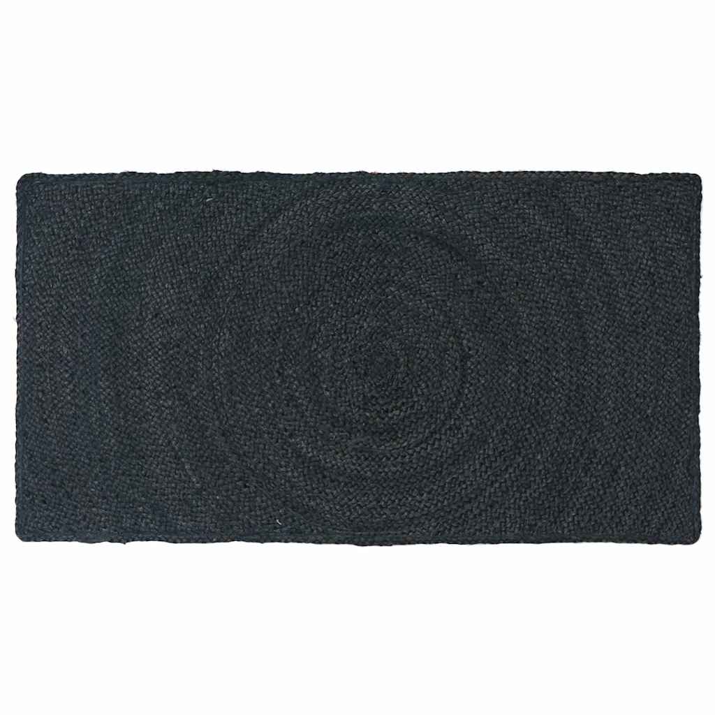 Tepisi za područja Tamnosiva 60 x 110 cm Juta