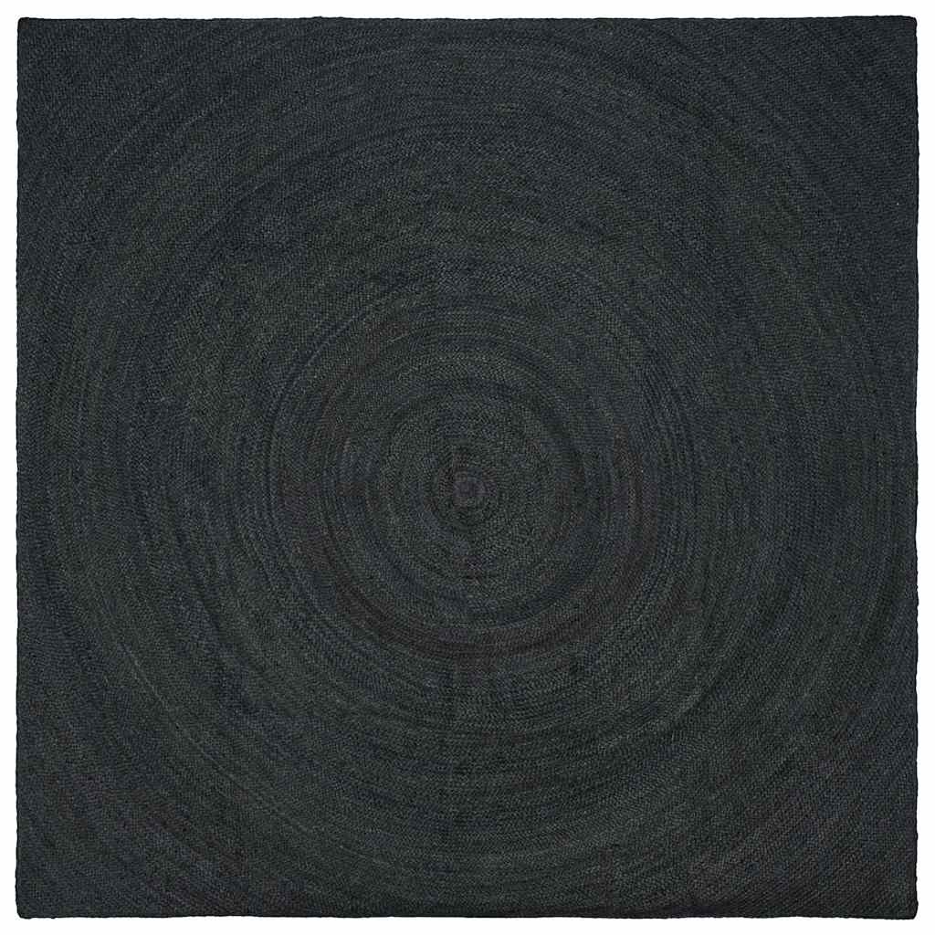 Tepisi za područja Tamnosiva 240 x 240 cm Juta