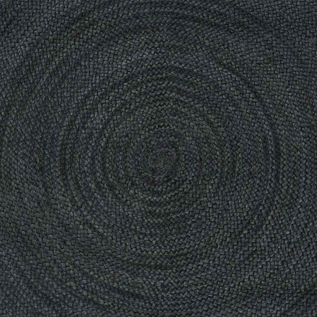 Tepisi za područja Tamnosiva 240 x 240 cm Juta
