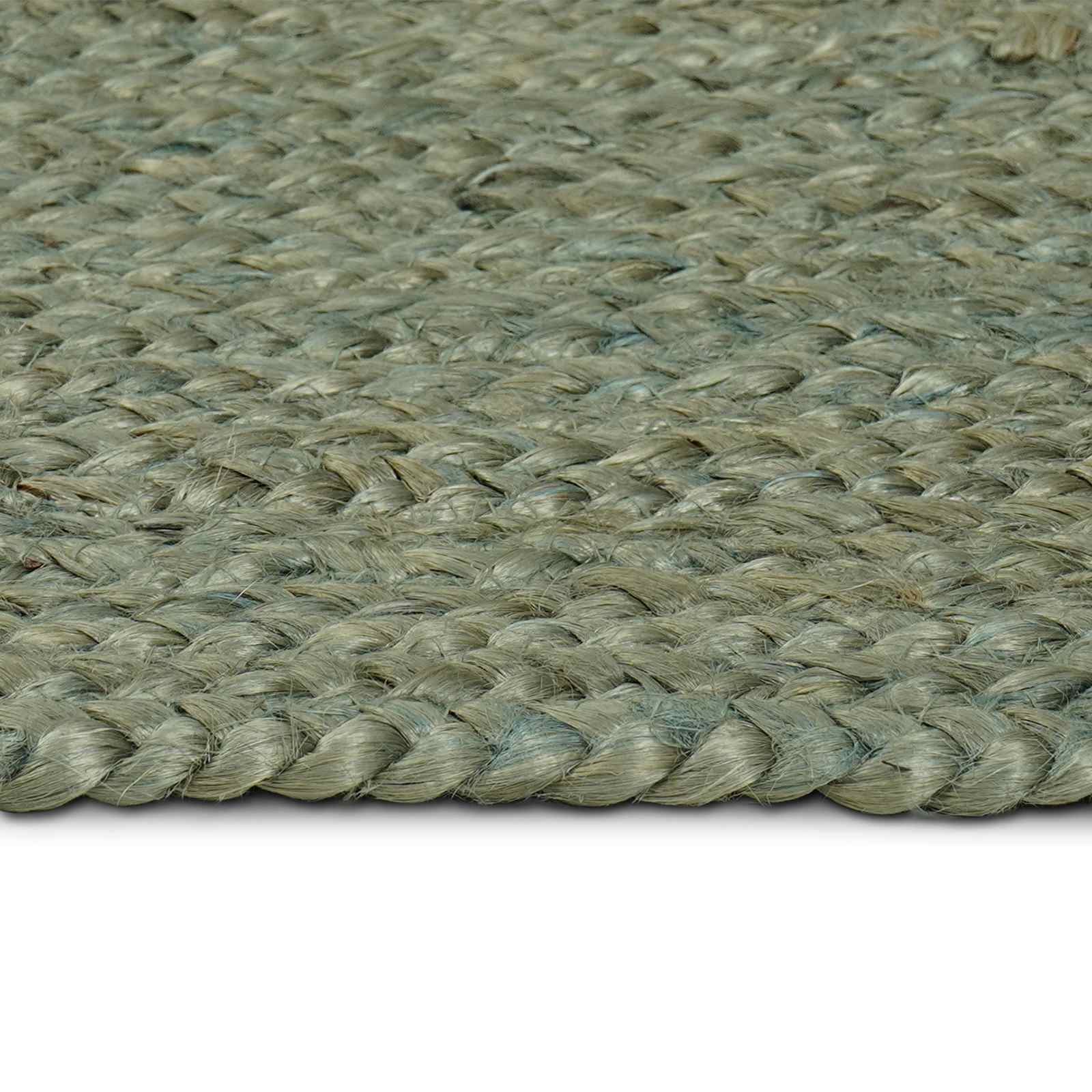 Tepisi za područja Maslinastozelena 80 x 200 cm Juta