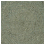 Tepisi za područja Maslinastozelena 120 x 120 cm Juta