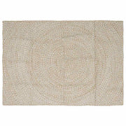 Tepisi za područja Prirodna i bijela 140 x 200 cm Juta