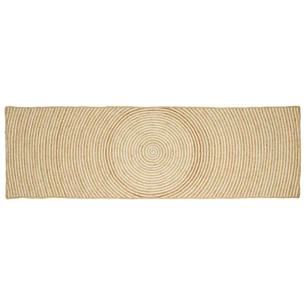 Tepisi za područja Bijela 80 x 300 cm Juta