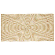 Tepisi za područja Bijela 100 x 200 cm Juta