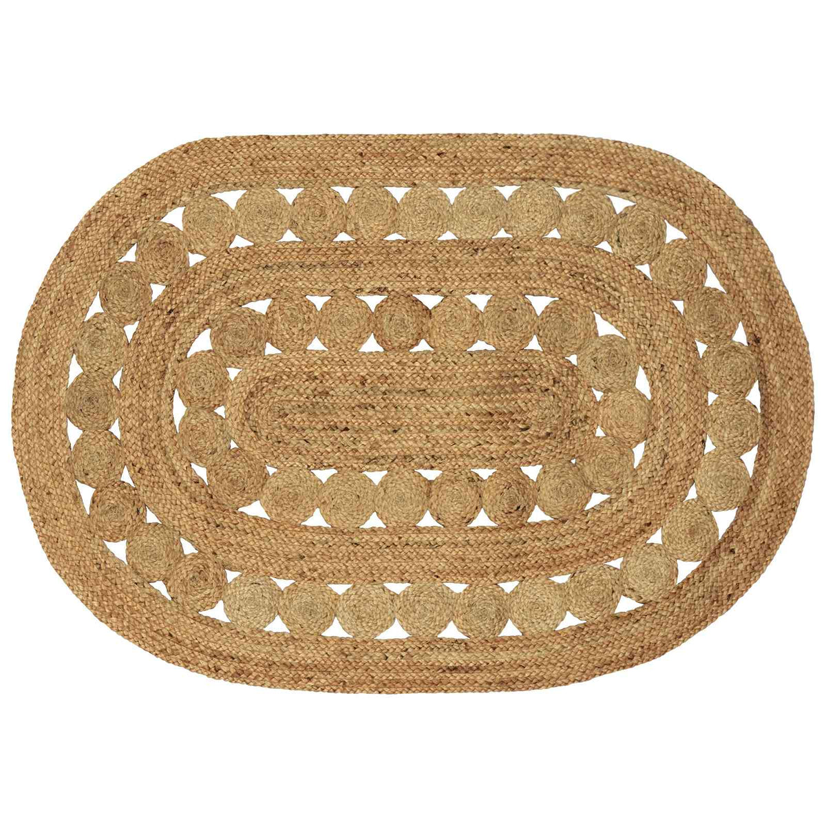 Tepih za područje Prirodna 100 x 152 cm Juta