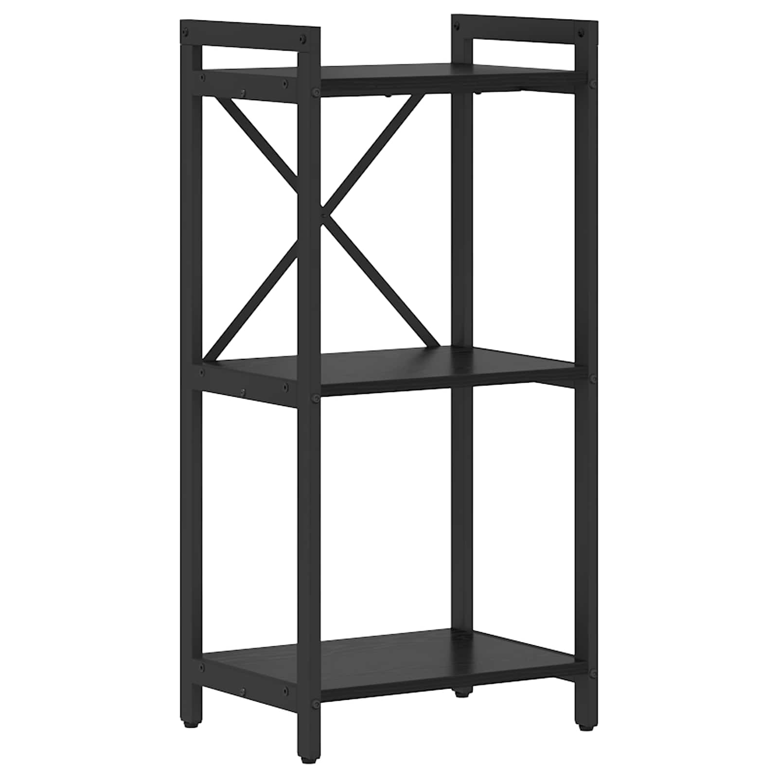 Polica Crni hrast 40 x 30 x 85 cm Konstruirano drvo