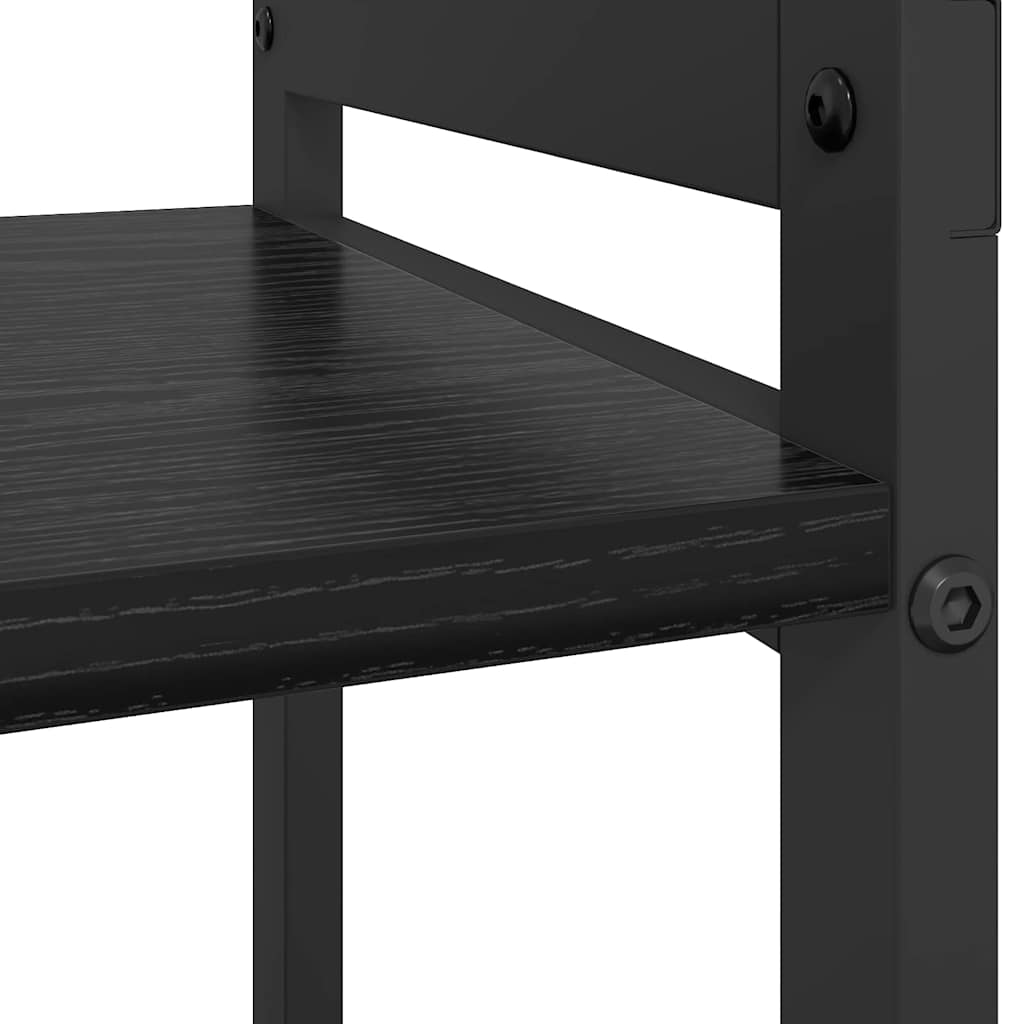 Polica Crni hrast 40 x 30 x 50 cm Konstruirano drvo