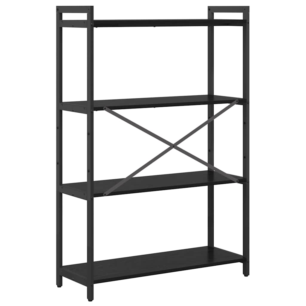 Polica Crni hrast 80 x 30 x 120 cm Konstruirano drvo