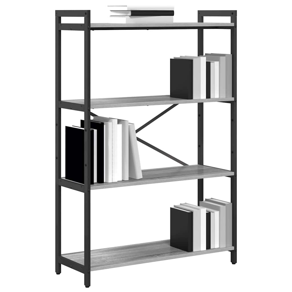 Polica Sivi hrast sonoma 80 x 30 x 120 cm Konstruirano drvo