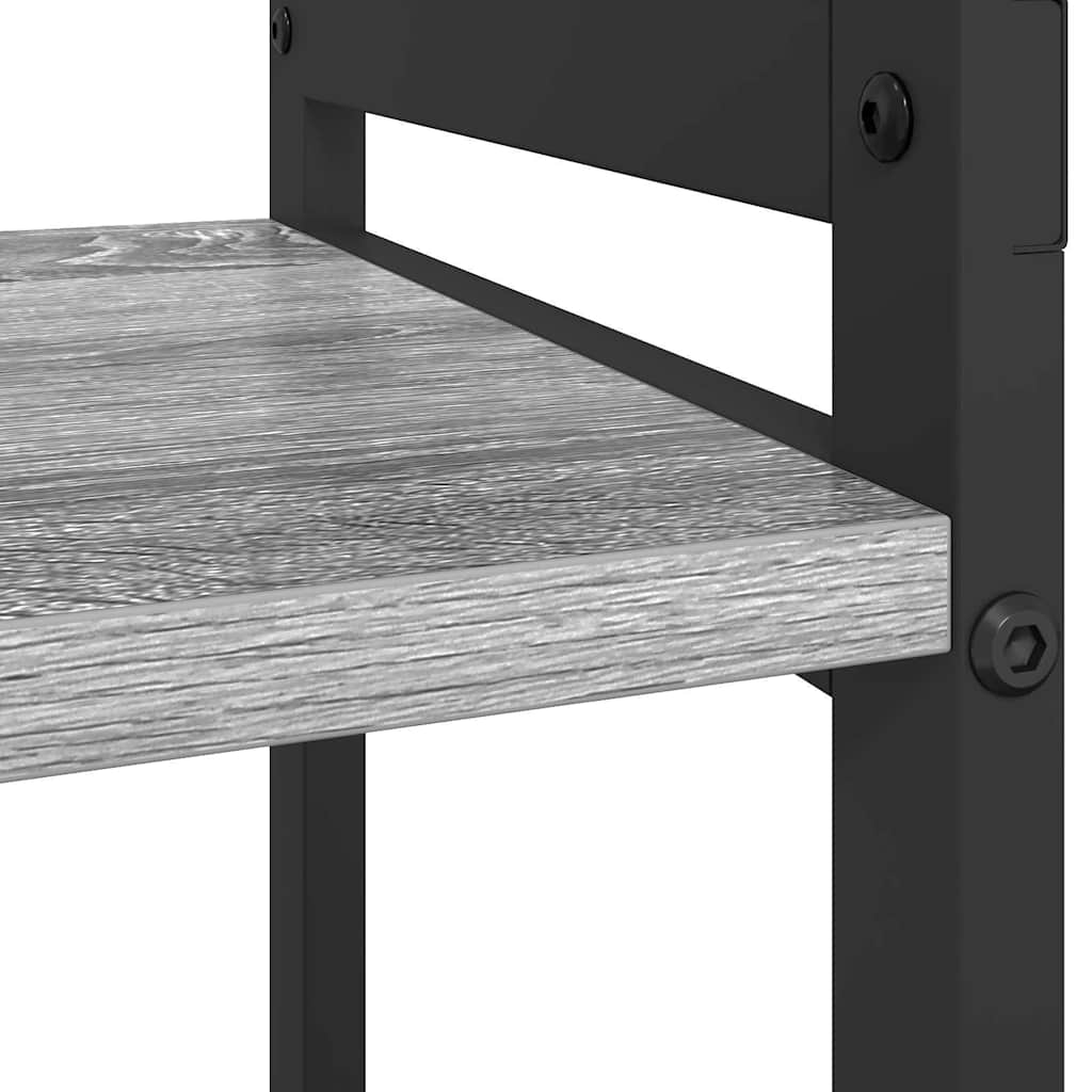Polica Sivi hrast sonoma 80 x 30 x 85 cm Konstruirano drvo