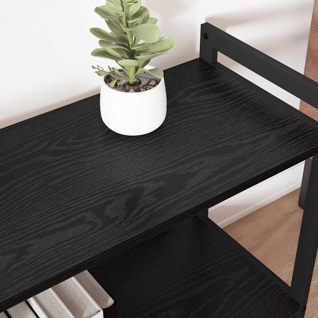 Polica Crni hrast 80 x 30 x 50 cm Konstruirano drvo