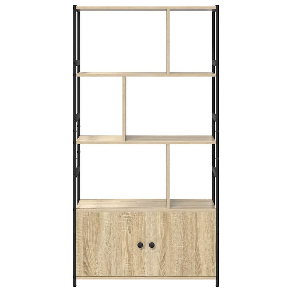 Polica Sonoma hrast 80 x 30 x 155,5 cm Konstruirano drvo