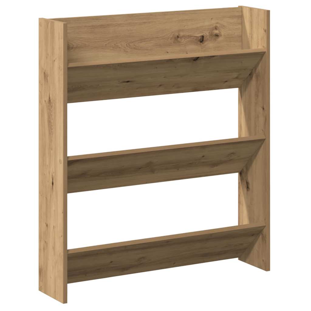 Ormar za cipele Zidne 2 pcs Umjetnički hrast 85 x 18 x 90 cm