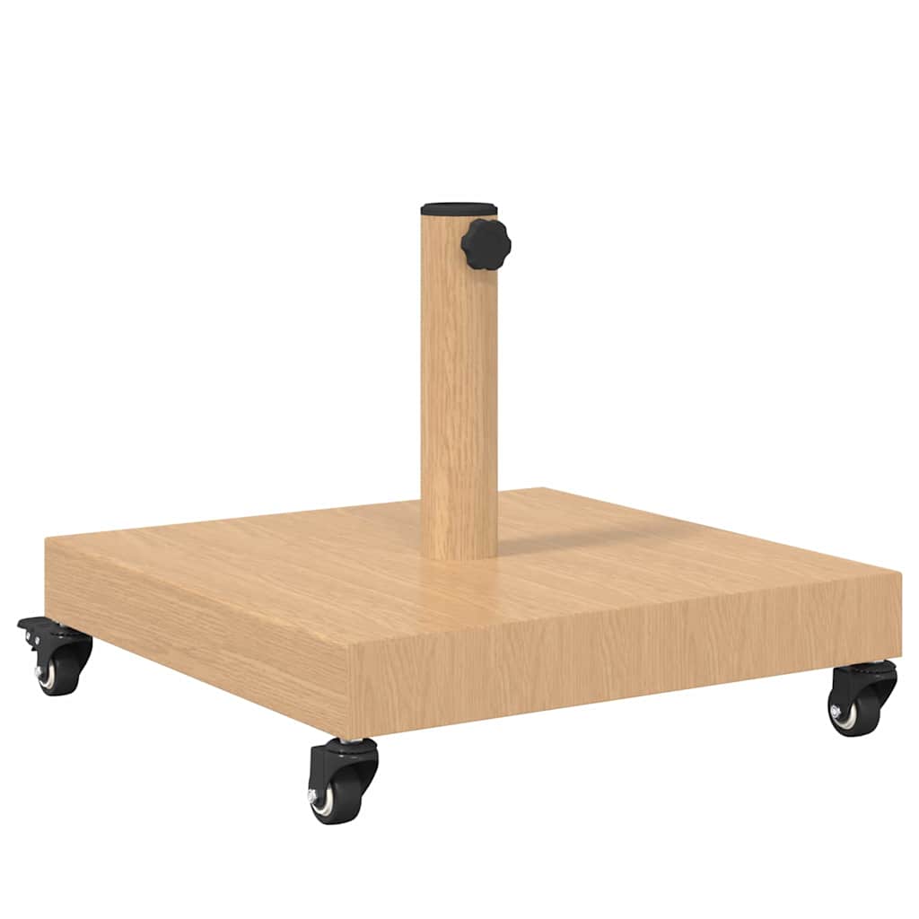 Baza za suncobran Svjetlo drvo 45 x 45 x 31,5 cm