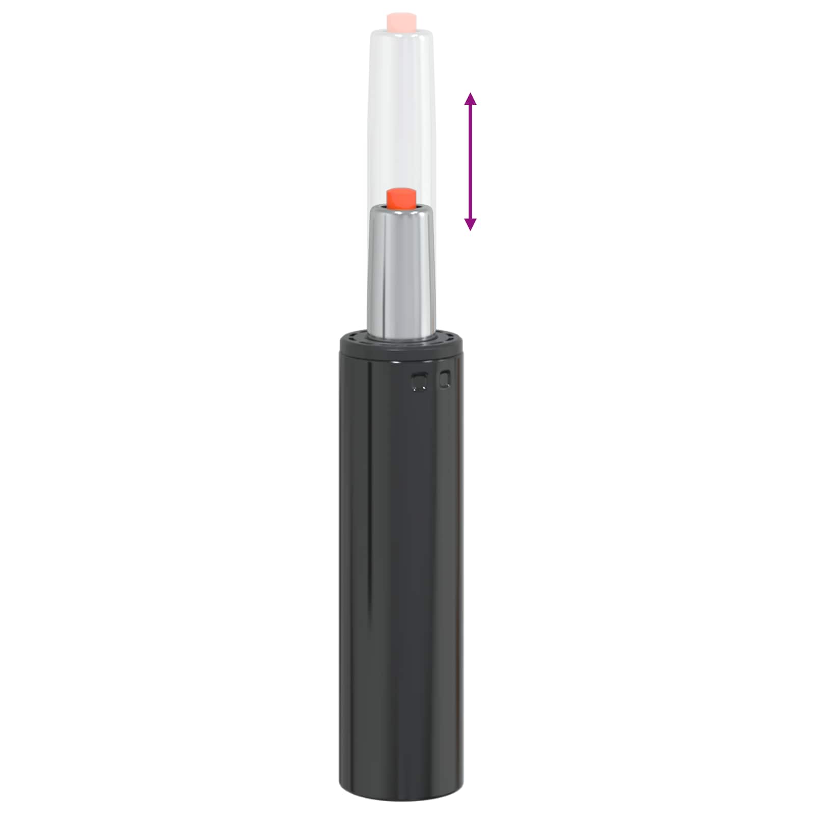 Plinski cilindar za uredsku stolicu Crna 239-309 mm Željezo