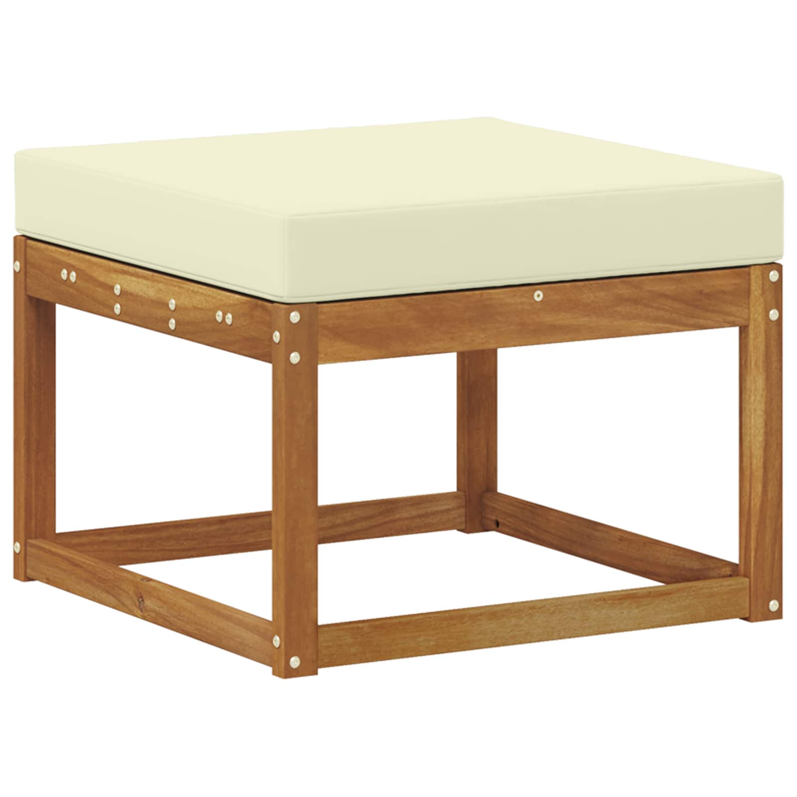 Set vanjskih sofa 4 pcs Prirodna i krem Poliester